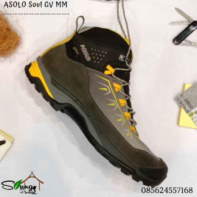 Sepatu Gunung Sepatu Hiking Asolo Soul GV MM Waterproof Original