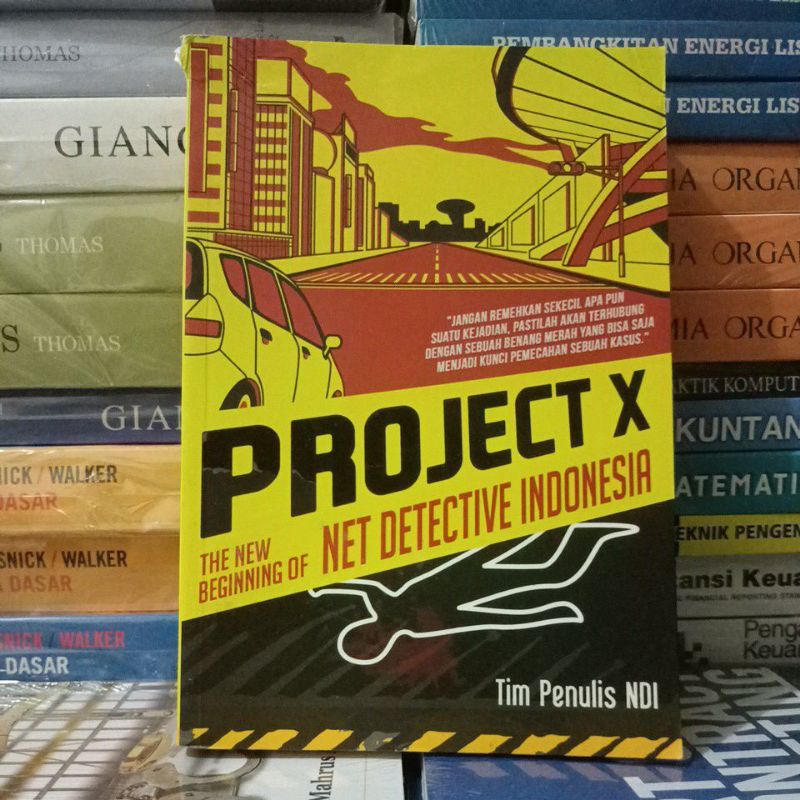 Jual original buku project x the new beginning of net detective ...