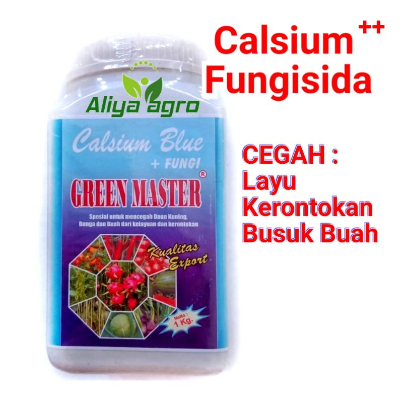 Jual Fungisida Biru Calsium Biru Green Master Cegah Layu Dan Rontok Shopee Indonesia