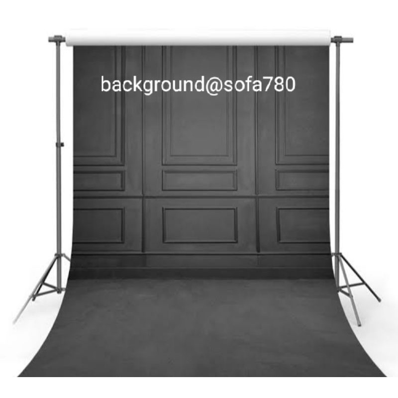 Jual background studio photo motip dinding profil abu2 tua uk3x5m