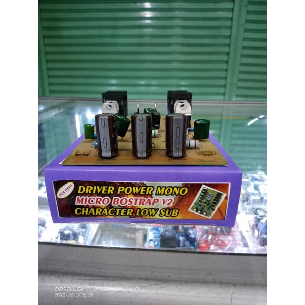 Jual kit Driver Power Mono Micro Bostrap V2 Fiber | Shopee Indonesia