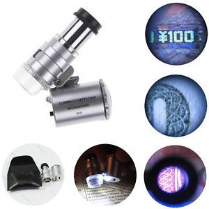 Jual Microscope Loupe 60X zoom Mikroskop Kekeran Batu Mulia Akik ...
