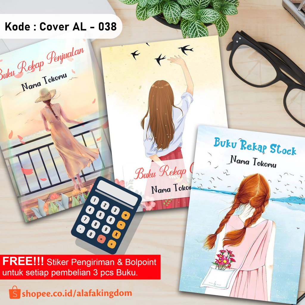 Jual AlafaKingom 038-040 Buku Rekap Keuangan Penjualan / Buku Rekap ...