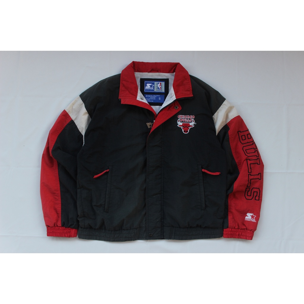 Jual JAKET VINTAGE 90s STARTER CHICAGO BULLS NBA OFFICIAL LICENSED ORIGINAL SECOND Shopee Indonesia