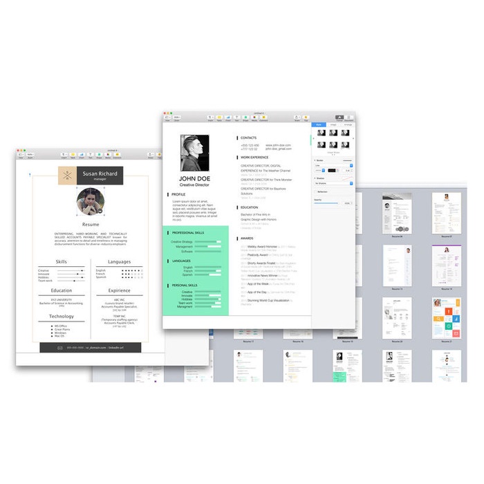 Jual Resume CV Lab Templates 1.3 For MacOS | Shopee Indonesia