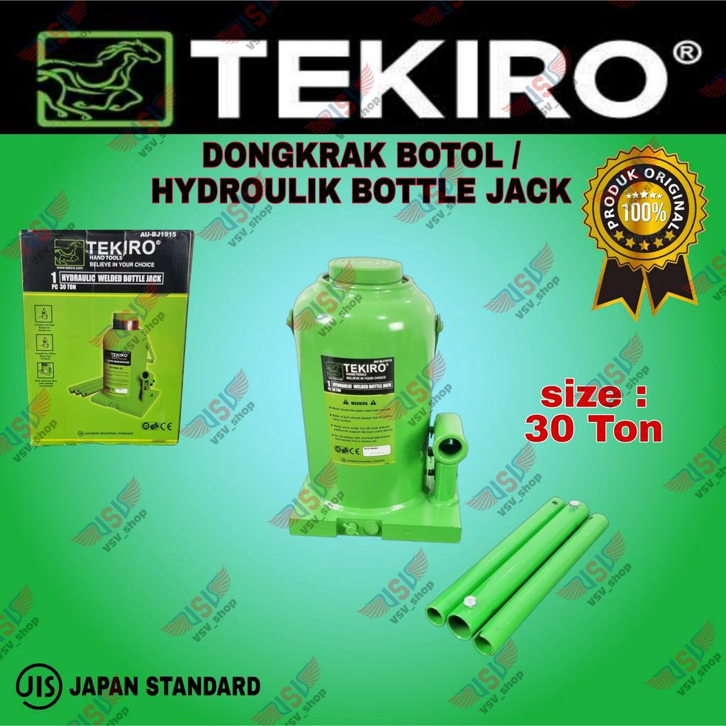 Jual Tekiro Dongkrak Botol 30 ton / hydraulic bottle jack 30 ton Tekiro