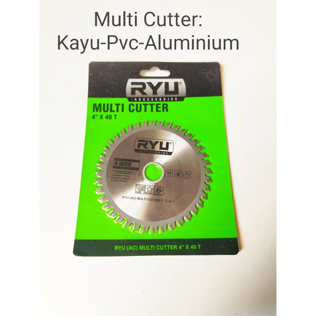 Jual RYU Multi cutter 4X40T / Multicutter Alat Pemotong Mata Potong Pvc ...