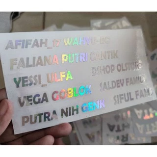 Produk RAJA_STICKER | Shopee Indonesia