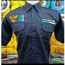 Jual Kemeja Bordiran BUMN+ NAMA ( Bisa Request Bordiran ) | Shopee ...