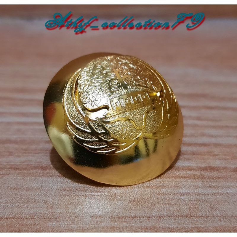 Jual Pin Korpri Magnet Kuningan Cembung Bulat Pin ASN Kuningan Magnet ...