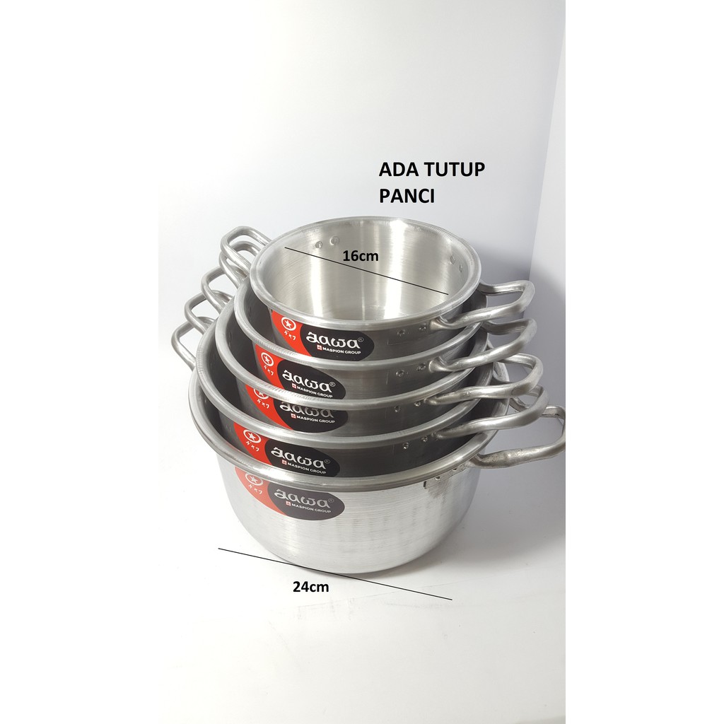 Jual 5PCS! Panci Jawa Set Maspion 16-24cm / Cookware Set / Panci Set ...