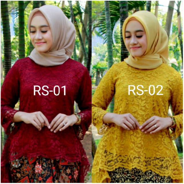 Jual Kebaya Jumbo - Kebaya Rinjani - Baju Ukuran Besar - Kebaya Modern