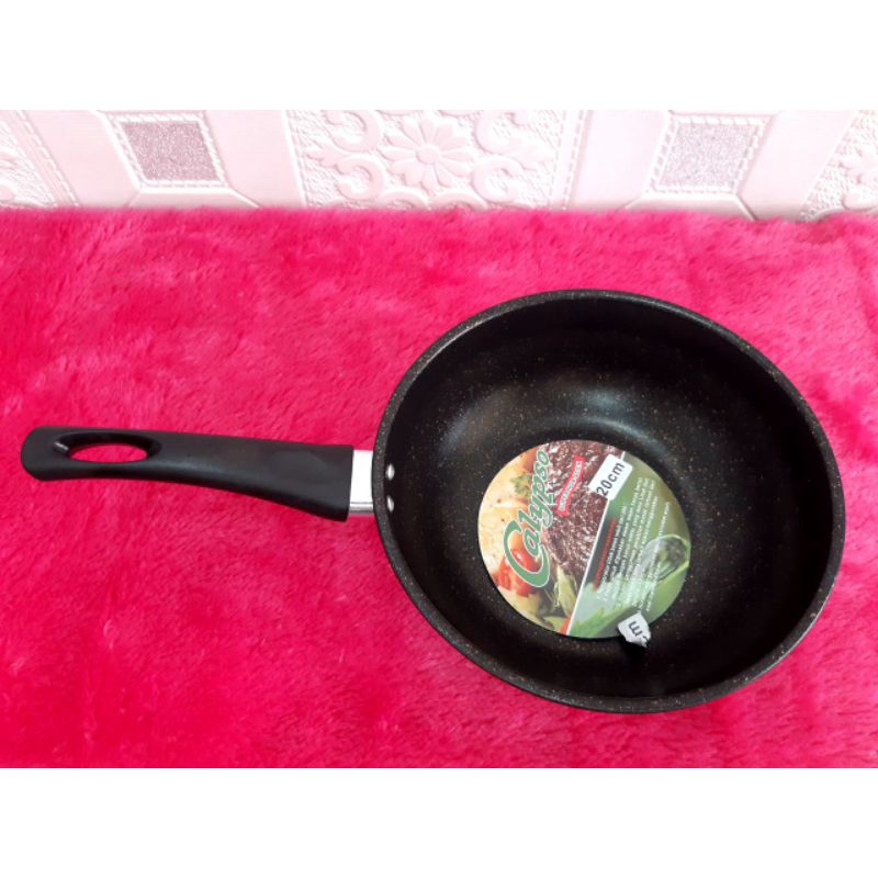 Jual Teflon Calypso/Deep Fry Wok 20 cm Shopee Indonesia