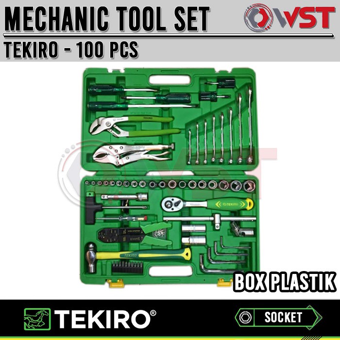 Jual Mechanic Tools Set Tekiro Perkakas Mekanik Set Shopee