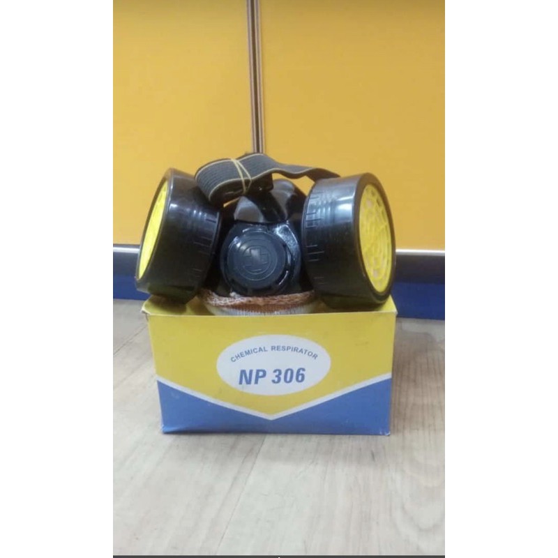 Jual Masker Respirator NP306 DoubleFilter | Shopee Indonesia