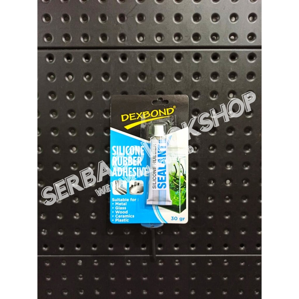 Jual Dexbond Lem Silicone Sealant Rubber Adhesive 30 Gram Termurah ...