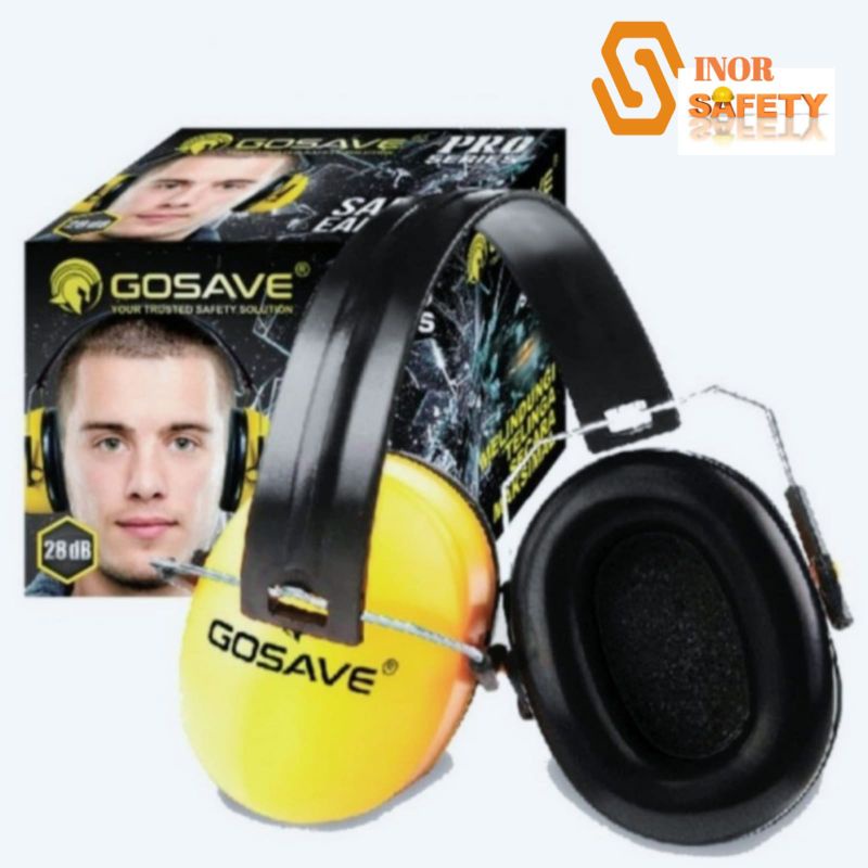Jual Earmuff GOSAVE Safety PRO Series Premium Penutup Telinga Ear Muff ...