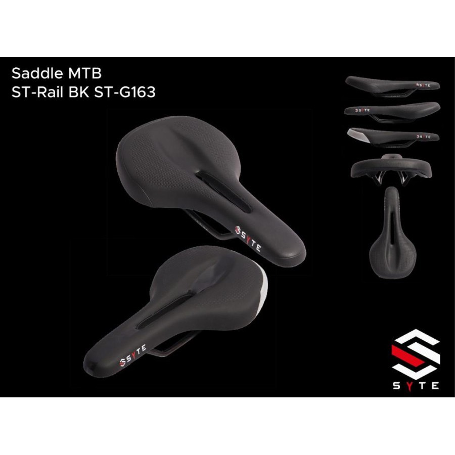 Jual SADDLE - SADEL SYTE ST-G163 LUBANG FOLDING BIKE ROAD BIKE MTB ...