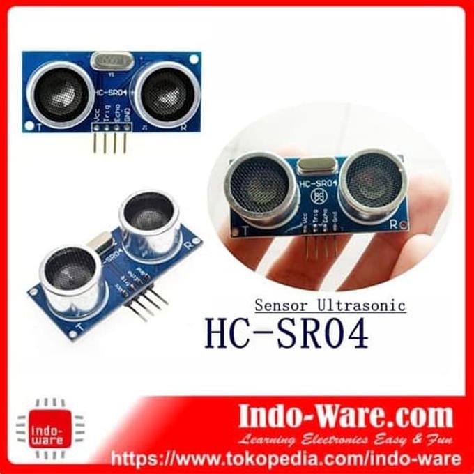Jual Sensor Ultrasonic Hc - Sr04 Hc-Sr04 Sr 04 Arduino Module Hcsr04 ...