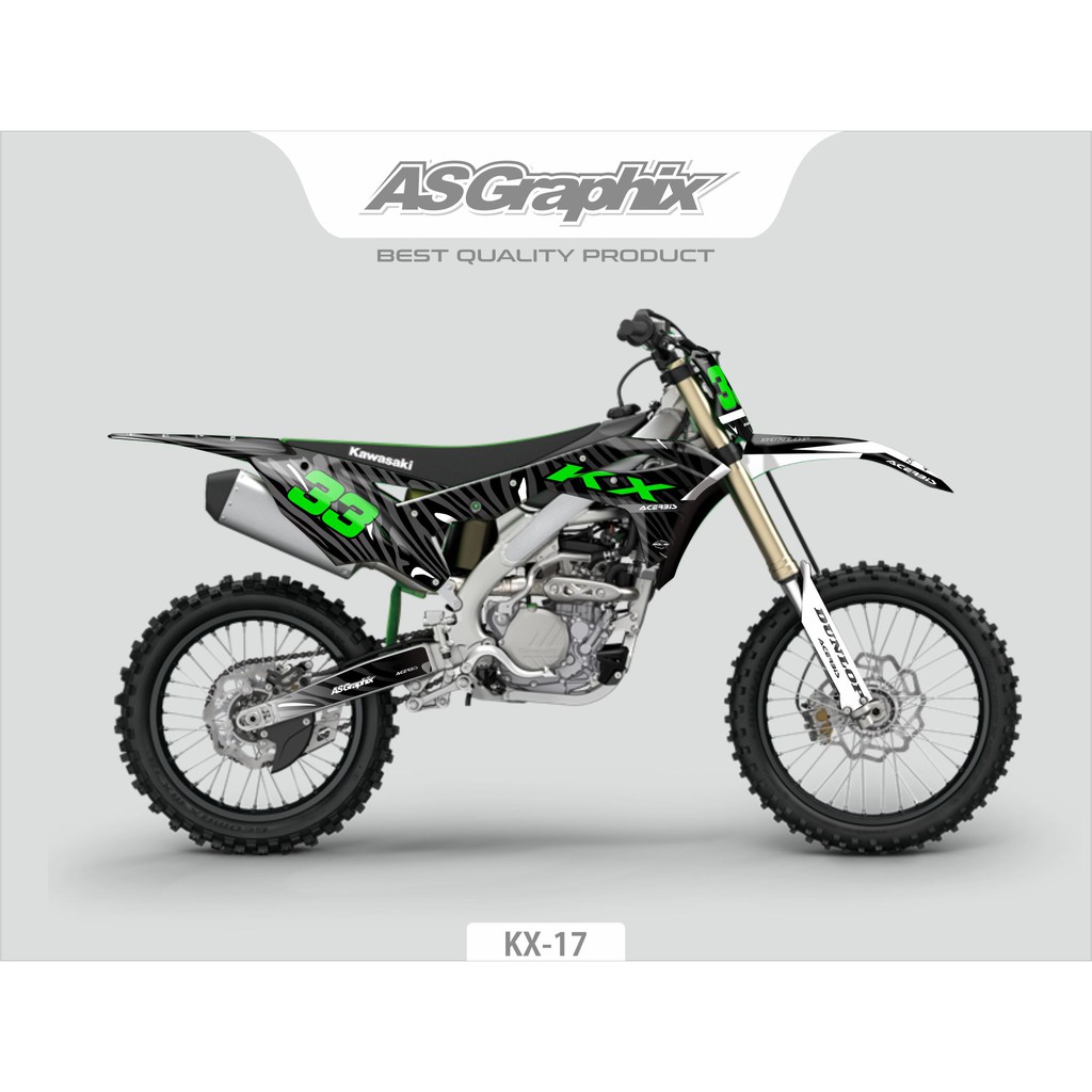 Jual Sticker Decal Kawasaki KX 250 Premium | Shopee Indonesia