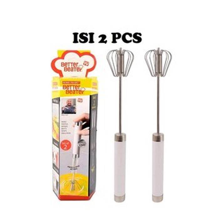 Jual Better Beater 2 Pcs Hand Mixer Manual | Shopee Indonesia