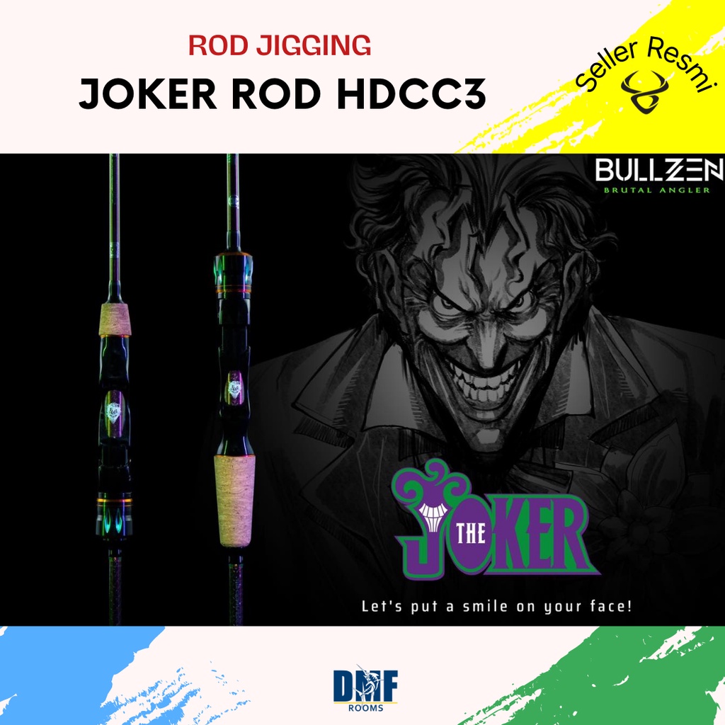 Jual BULLZEN BRUTAL MONSTER ROD JOKER THE CLOWN PRINCE OF CRIME HDCC 3 ...