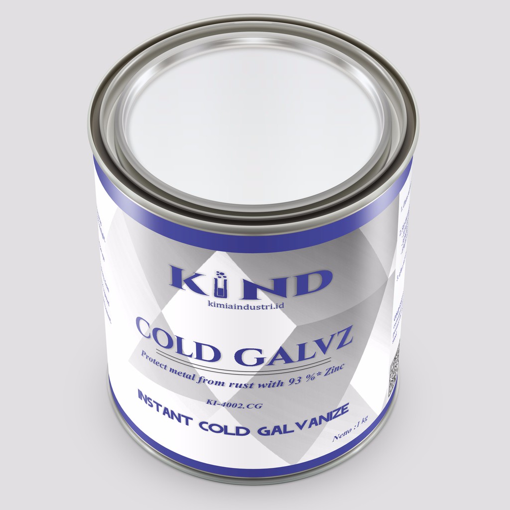 Jual kind cold galvanish compound, galvanize kemasan 1 kilogram ...