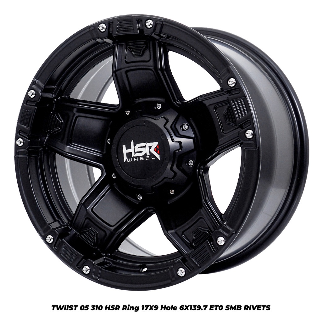 Jual Velg Mobil Hsr Twiist Ring Pelek Offroad Fortuner Ranger Pajero Shopee Indonesia