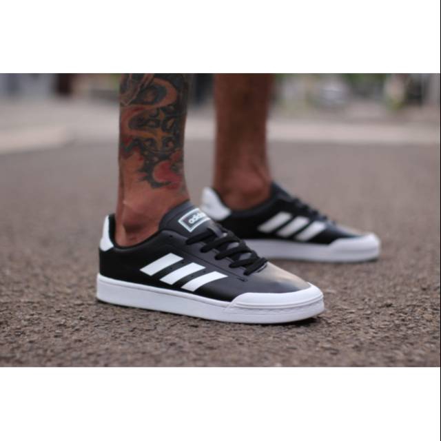 Adidas court 70s black best sale