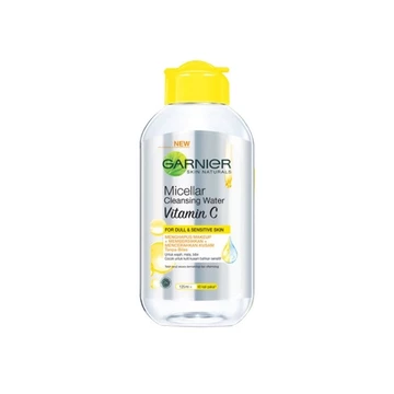 Garnier Micellar Cleansing Water Pink Blue Bipase Oil Vit C Rose Water 400 Ml 125 Ml 50 Ml