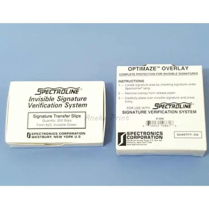 Jual Spectroline Overlay, Spectroline Signature, Distributor ...