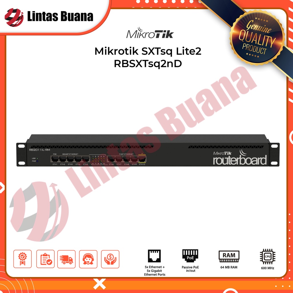 Jual MikroTik RB 2011 iL RM RB2011iL-RM | Shopee Indonesia