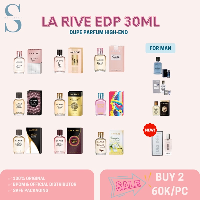 Jual La Rive EDP 30ml Travel Size Parfum Wanita Pria | Miss dream sweet ...