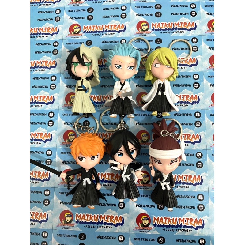 Jual Figure Keychain / Gantungan Kunci Anime Bleach A Series | Shopee ...