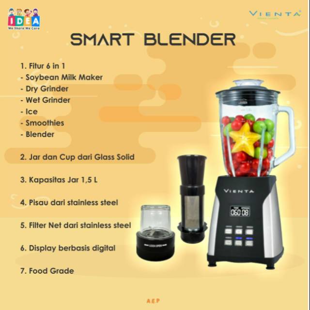 Jual Smart Blender Vienta Blender Vienta Smart Blender Shopee