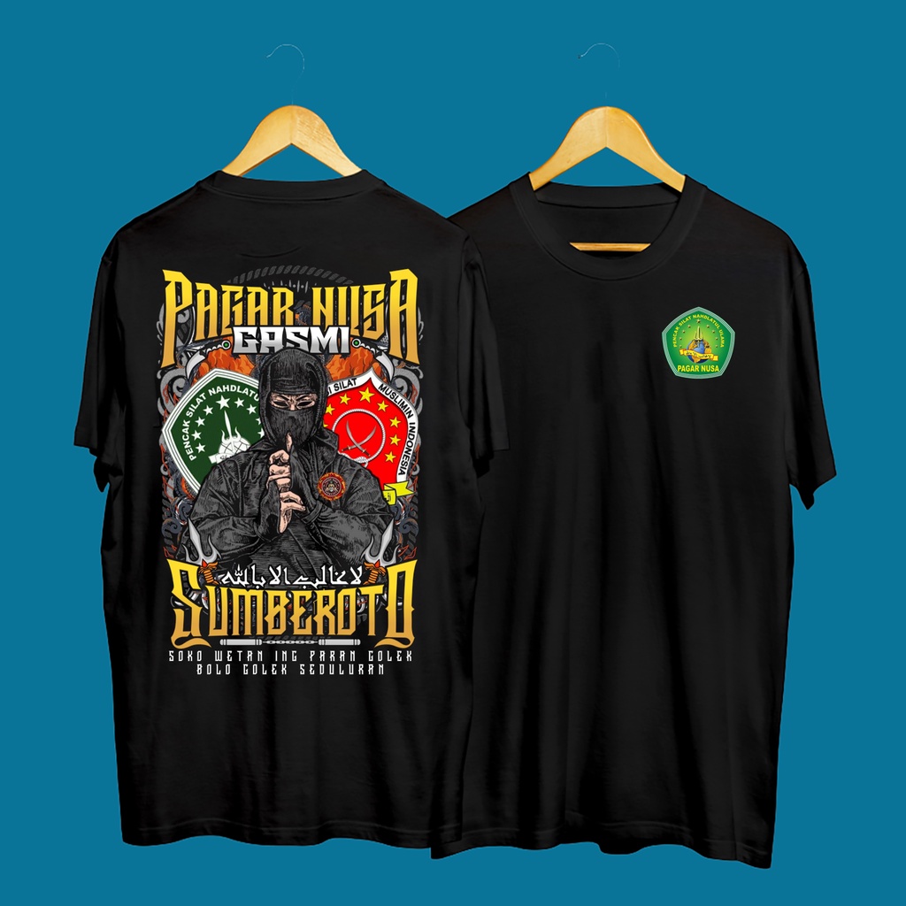 Jual Kaos Tshirt Baju Distro Pencak Silat Gasmi Sumberoto Nahdatul