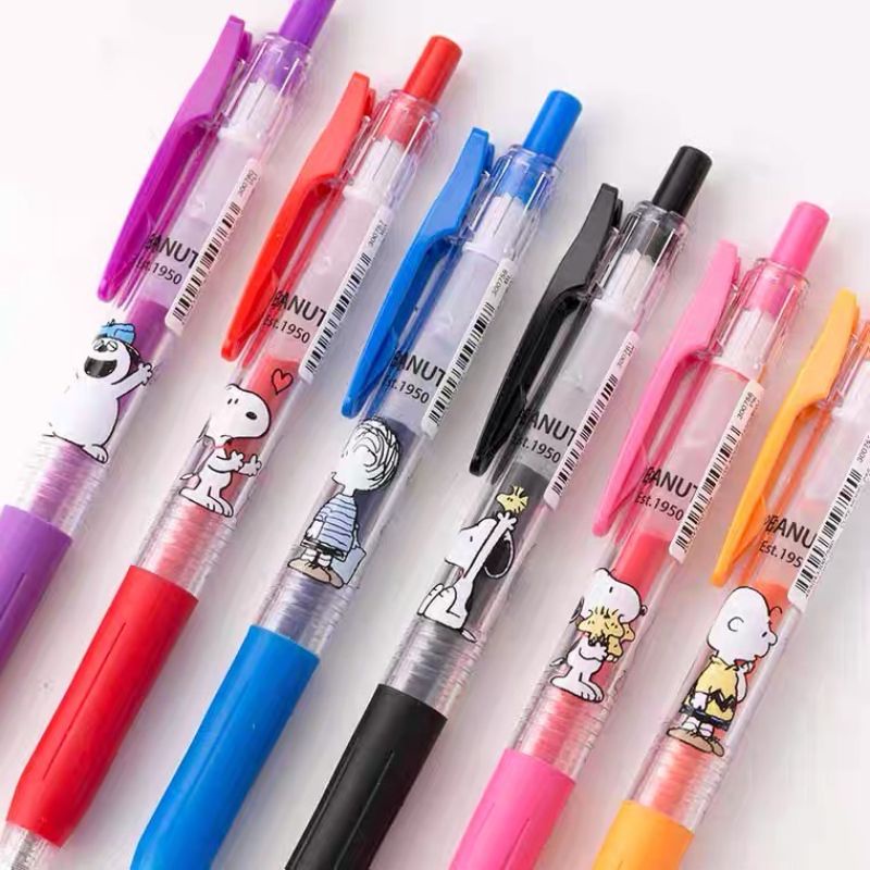 Jual Zebra Sarasa Peanuts Snoopy Gel Ink 0.5mm Pen Limited Edition ...