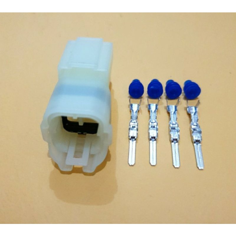 Jual soket socket dlc male honda & kawasaki 4 pin | Shopee Indonesia