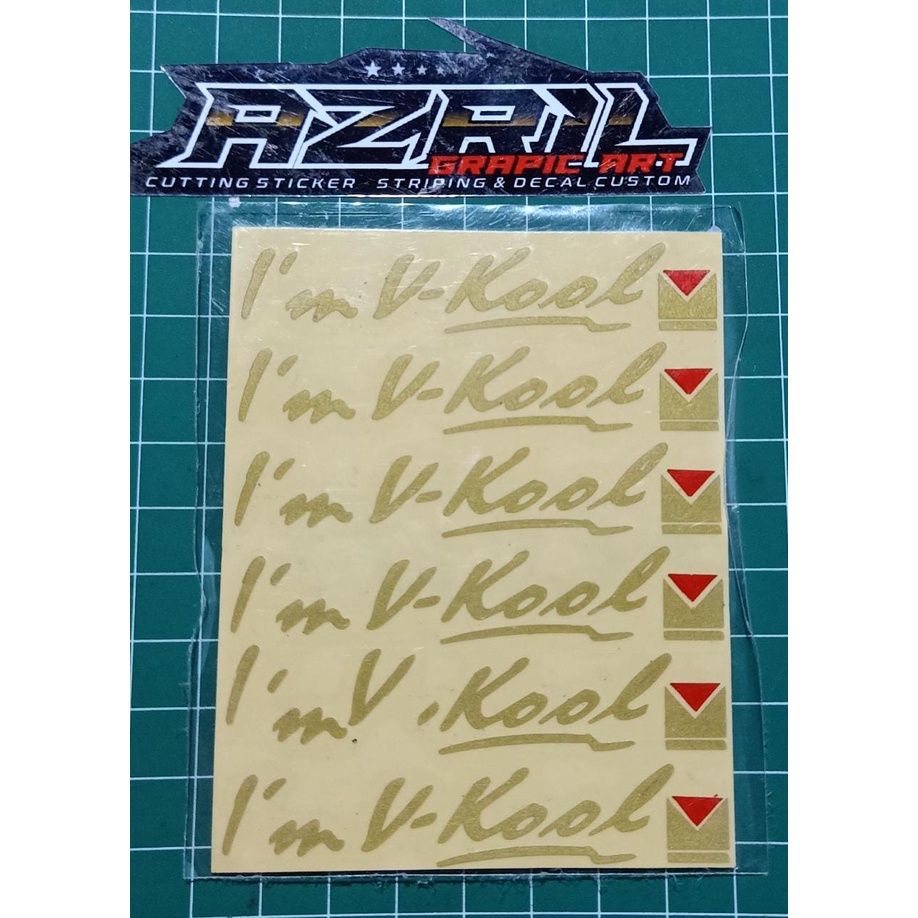 Jual Sticker Vcool vcoll | Shopee Indonesia