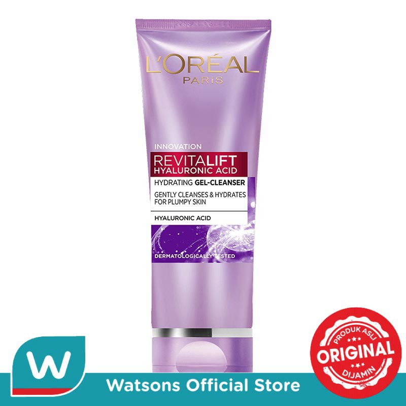 Jual L'Oreal Hyaluronic Acid Gel Cleanser 100ml Shopee Indonesia