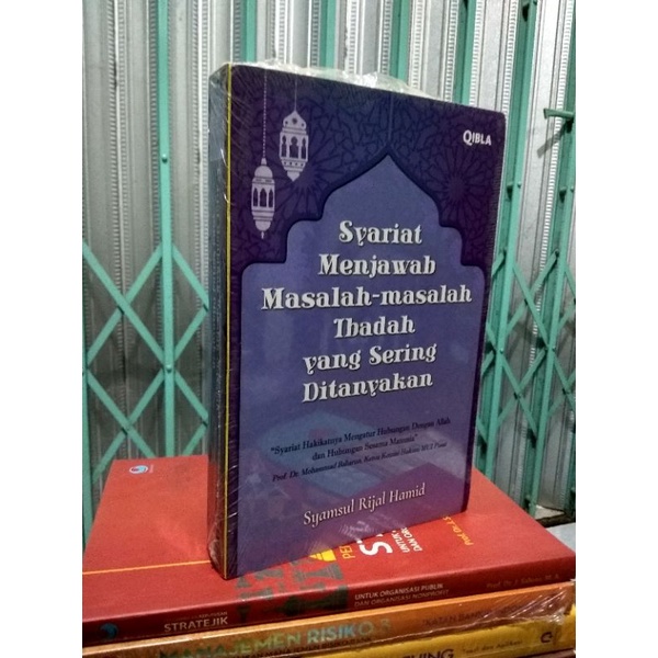 Jual Syariat Menjawab Masalah - Masalah Ibadah Yang Sering Ditanyakan ...