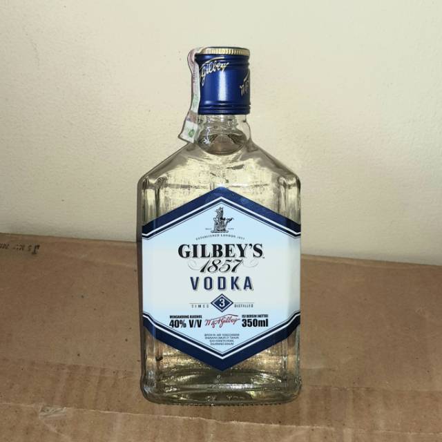 Jual Gilbeys Gilbey's Vodka 350ML Shopee Indonesia