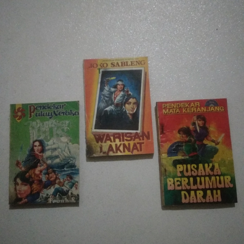 Jual Original bekas Paket 3 Buku Cerita Pendekar Pulau Neraka WARISAN ...