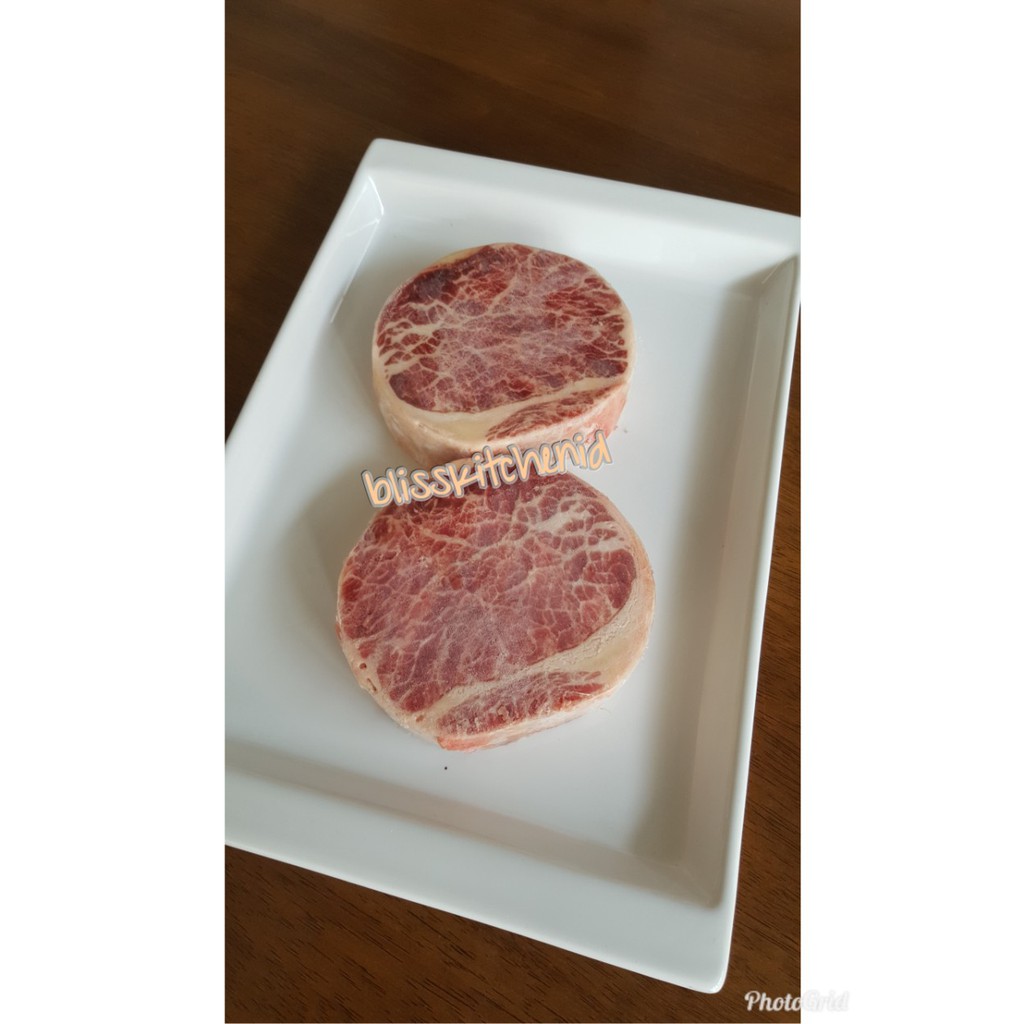Jual Daging Sapi Kazoku Ribeye Meltique / Meltik Wagyu Beef Steak 200gr ...
