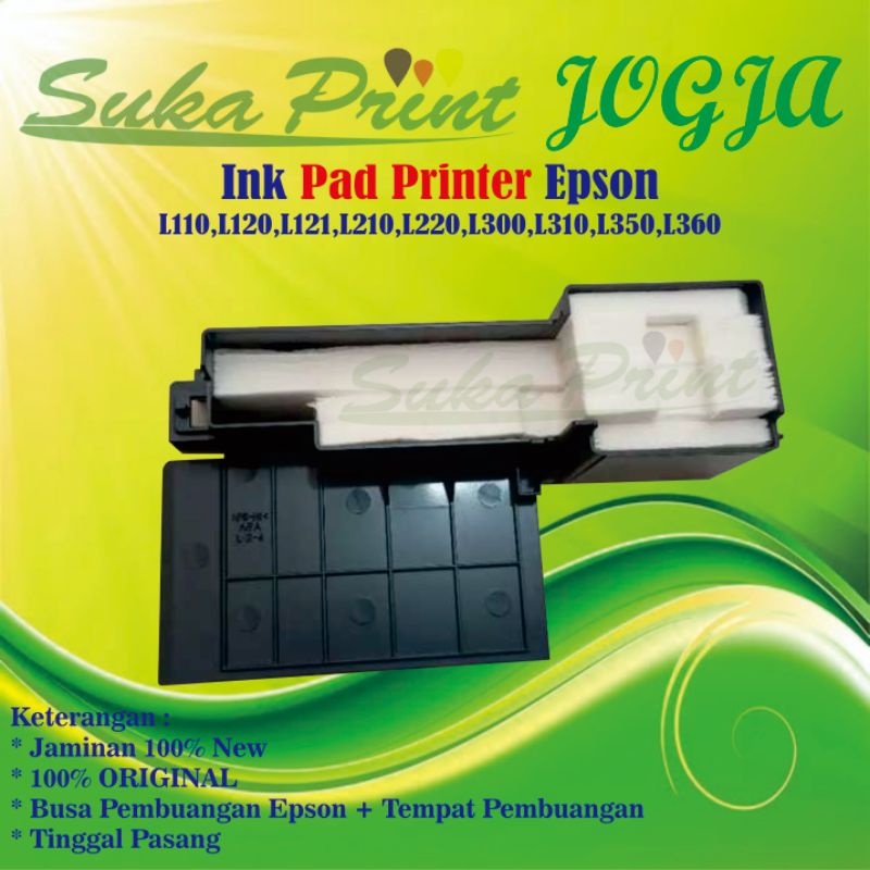 Jual ink pad Epson L120,L110,L121,L210,L220,L300,L310,L350,L360, Busa