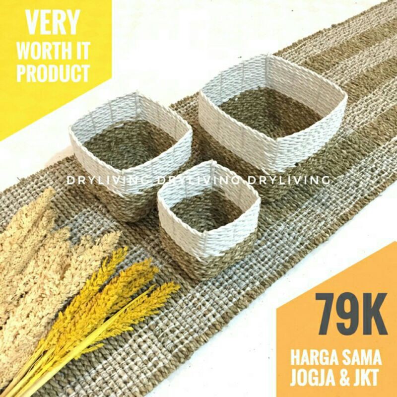 Jual MINI BOX NATURAL WHITE | Shopee Indonesia