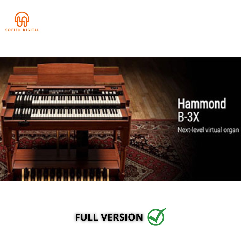 Jual IK Multimedia Hammond B-3X V1 VST Plugin Next-level Organ Virtual ...