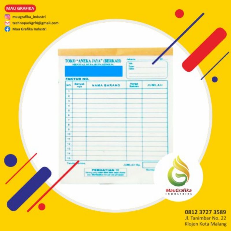 Jual Cetak Nota | Shopee Indonesia