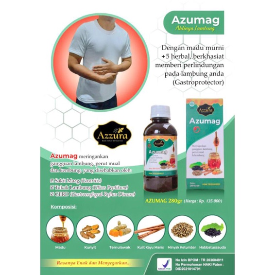 Jual AZUMAG MADU AZZURA/MADU MAAG | Shopee Indonesia