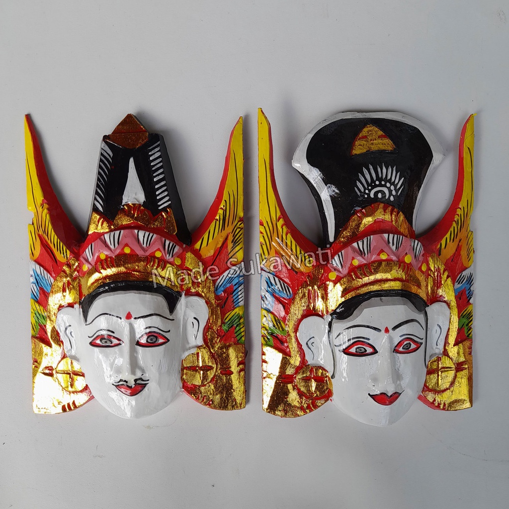 Jual Sepasang Hiasan Rama Sita kerajinan ukiran kayu dekorasi khas bali ...